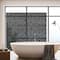 Glitzhome® 6ft. Black Galvanized Steel Bamboo Pattern Privacy Screen Fence Panel & Room Divider